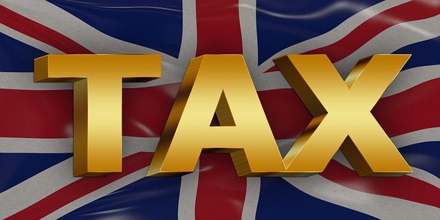 britské daně